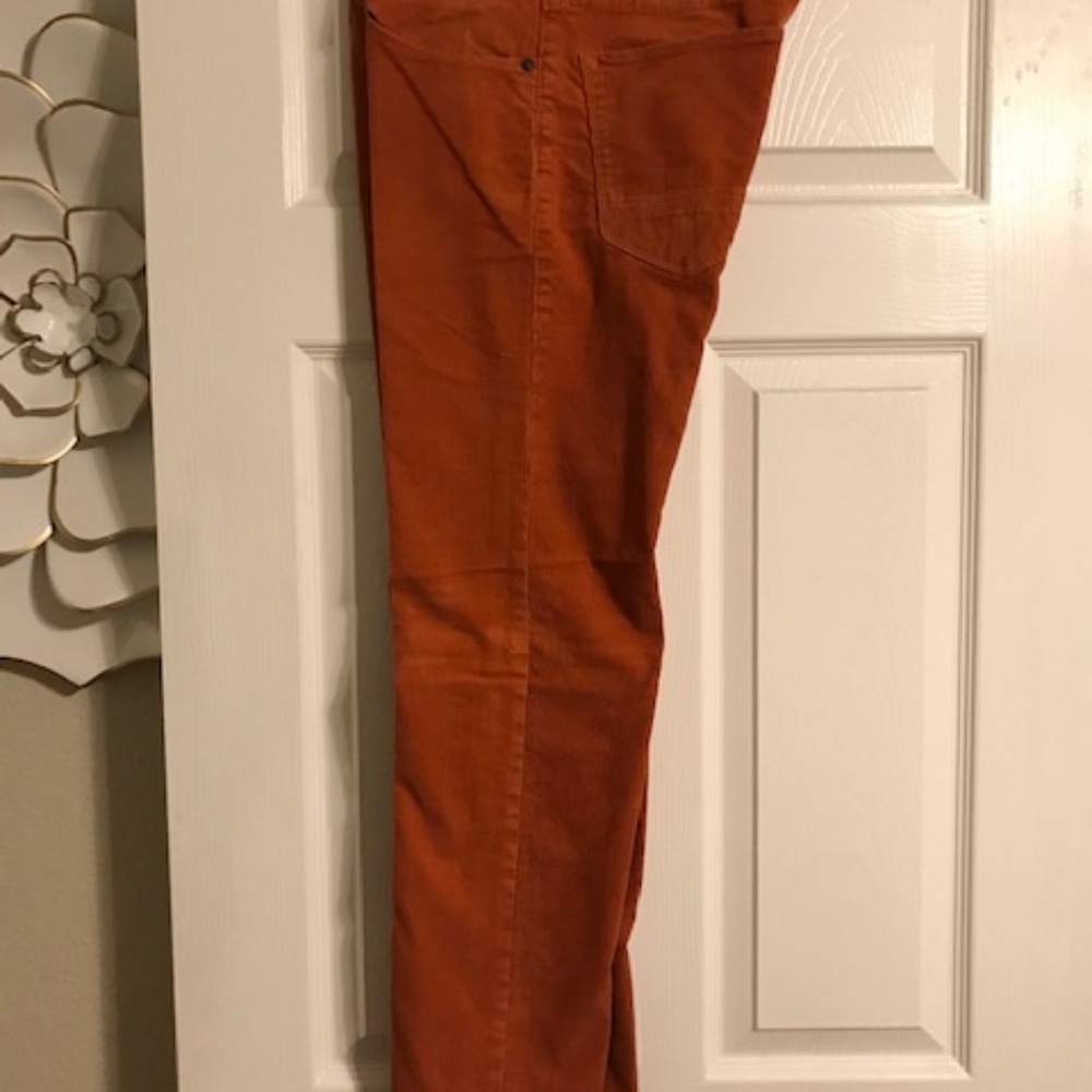 Mens rust orange pants